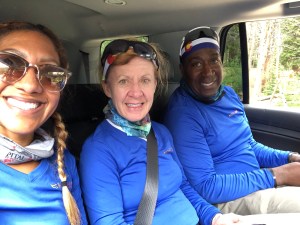 Don't let these smiles fool you, we're happy because it's over.